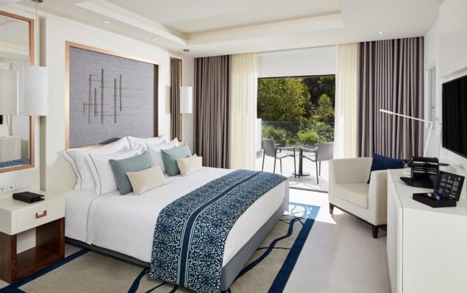 Slaapkamer van Hotel Tivoli Carvoeiro in Algarve