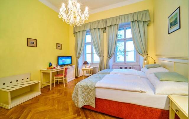Tweepersoonskamer van hotel Josephine old town square