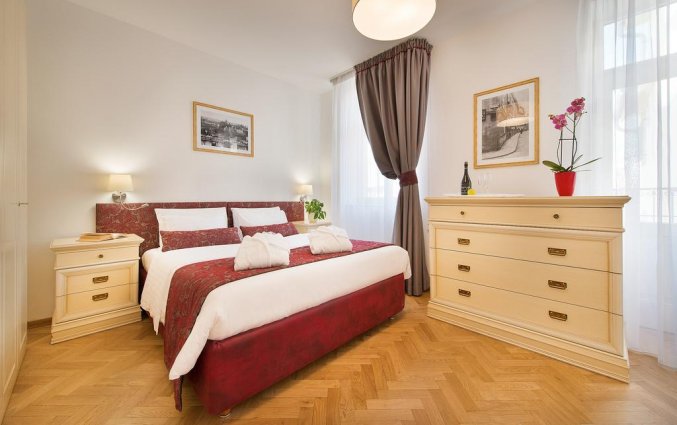 Tweepersoonskamer van hotel Suite Home Prague