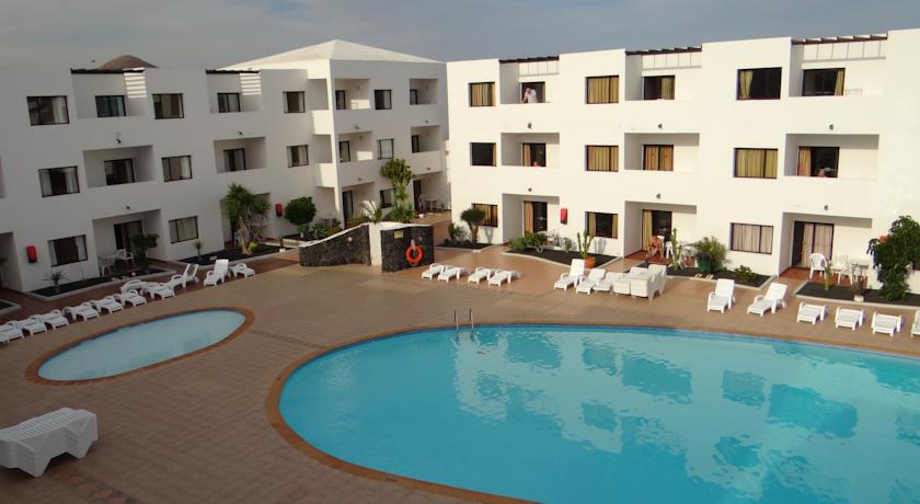 Buitenaanzicht van Appartementen Lanzarote Paradise op Lanzarote