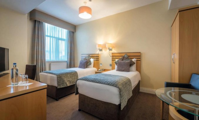 Slaapkamer hotel Rui Plaza The Gresham in Dublin