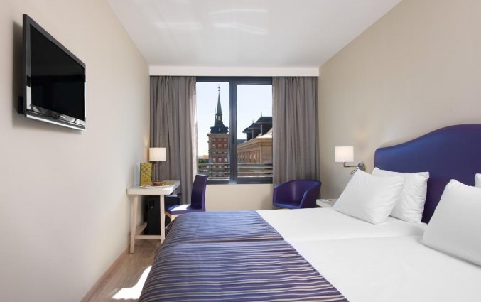 Tweepersoonskamer van Hotel Exe Moncloa in Madrid
