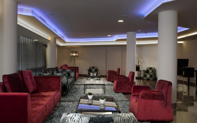 Zithoek van hotel Exe Moncloa Madrid