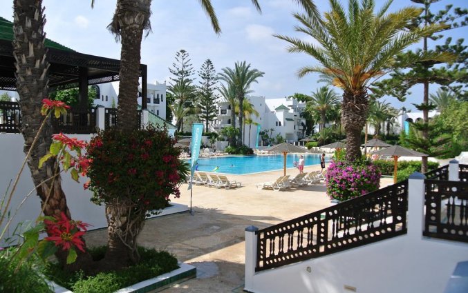 Zwembad van Les Jardins d'Agadir in Agadir