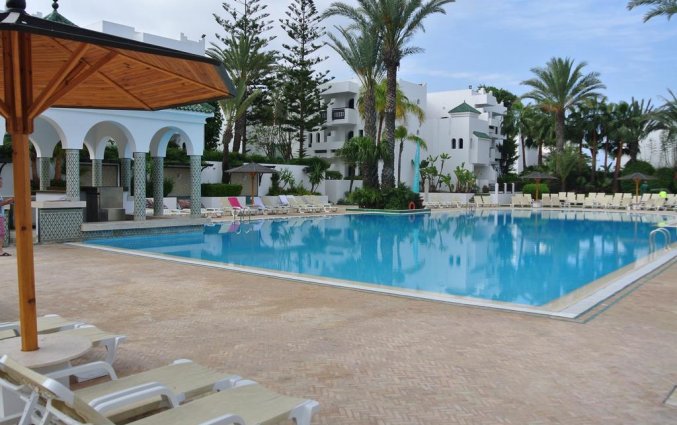 Zwembad van Les Jardins d'Agadir in Agadir