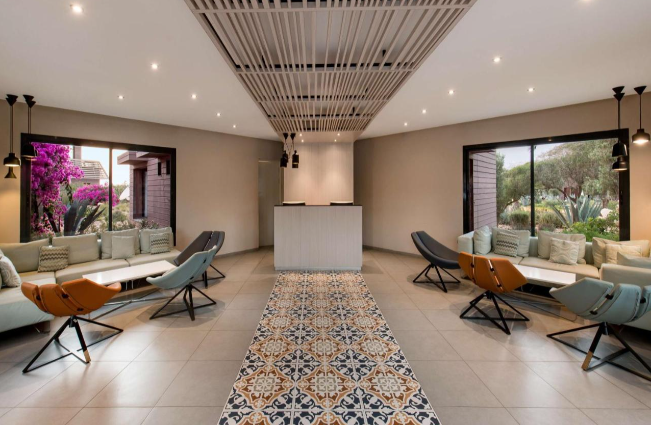 Receptie Radisson Blu Resort Taghazout Bay Surf Village