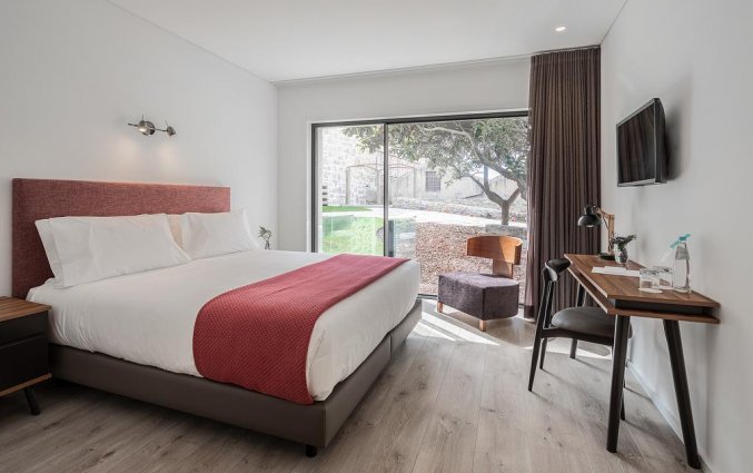 Slaapkamer van hotel Caléway in Porto
