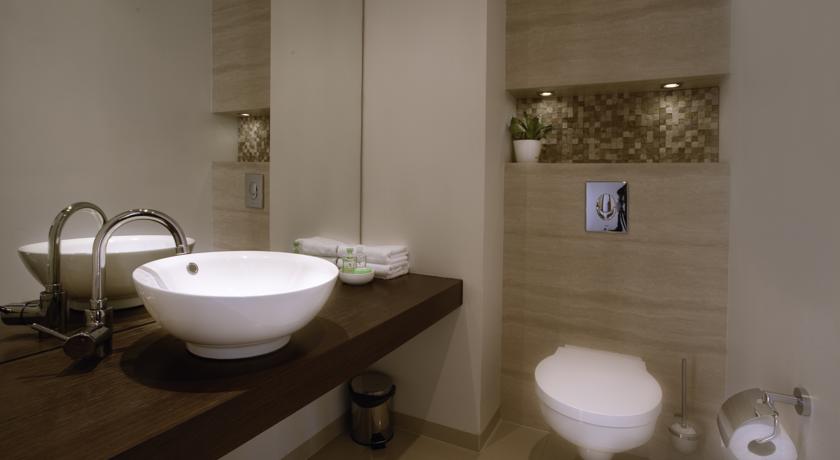 Badkamer van Aparthotel Platinum Residence in Warschau