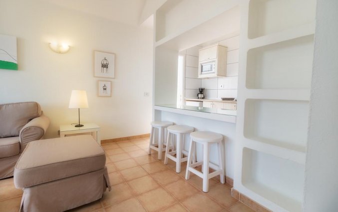 Woonkamer van appartementen Las Gaviotas in Lanzarote