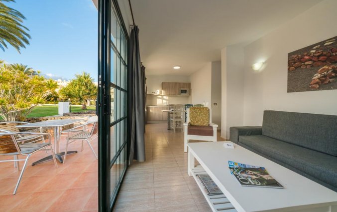 Woonkamer van appartementen Santa Rosa in Lanzarote