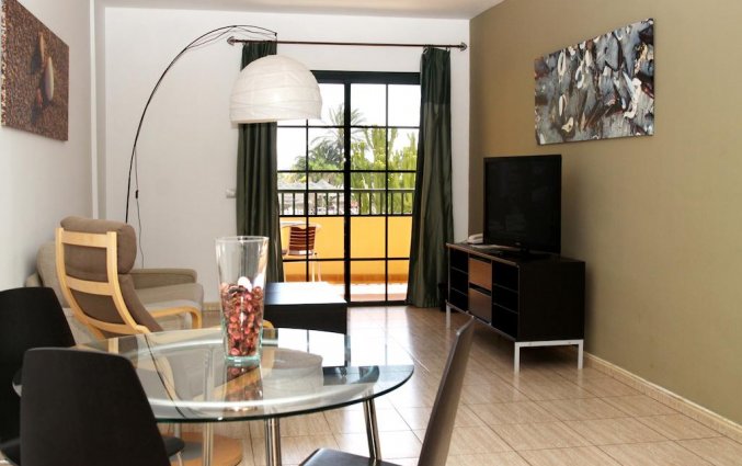 Woonkamer van appartementen Santa Rosa in Lanzarote
