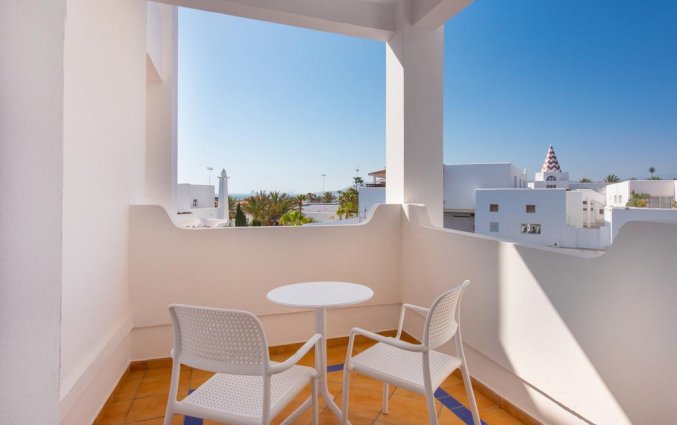 Balkon van hotel Iberostar Founty Beach in Agadir