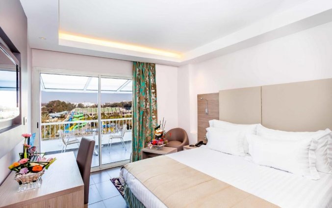 Slaapkamer van hotel Atlas Amadil Beach Aqua Sun in Agadir
