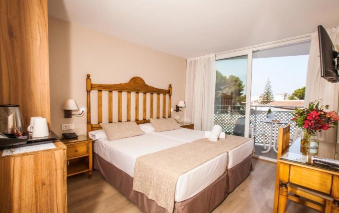 Slaapkamer van hotel Villa Flamenca in Nerja