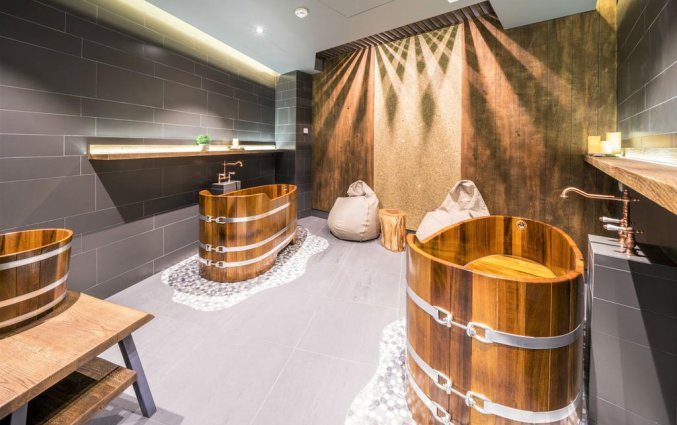 Sauna van Hotel Wellton Riverside Spa in Riga