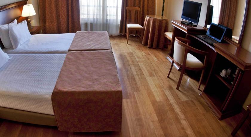 Tweepersoonskamer van Hotel Turim Lisboa in Lissabon