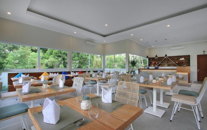 Restaurant van hotel Tapa Tepi Kali in Bali