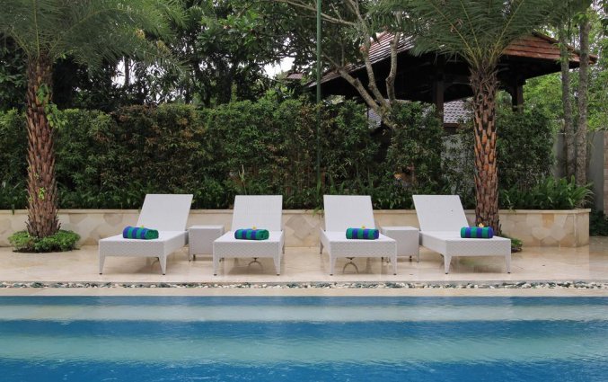 Zwembad van hotel Tapa Tepi Kali in Bali