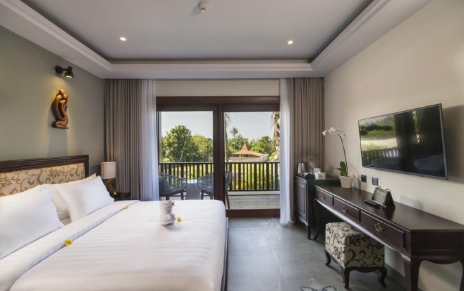 Tweepersoonskamer van hotel Sense Canggu beach