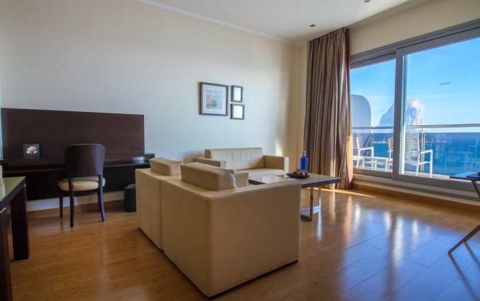 Slaapkamer van hotel Gran Hotel Sol y Mar in Alicante