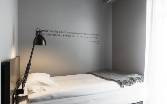 Slaapkamer van hotel Skuggi by Keahotels IJsland