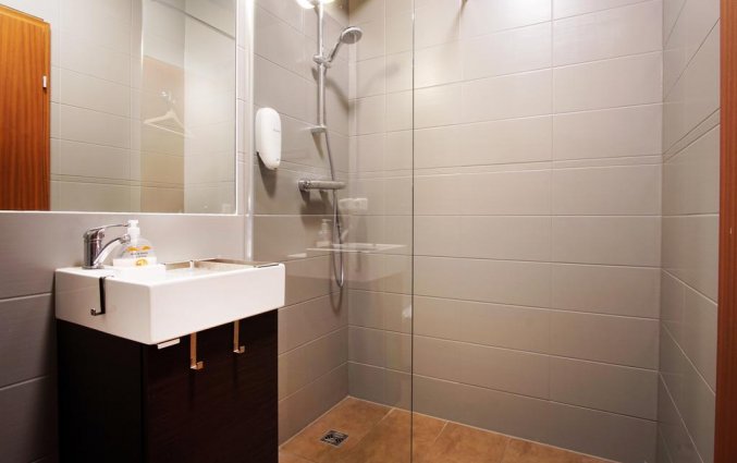 Badkamer van appartementen Iceland Comfort in IJsland