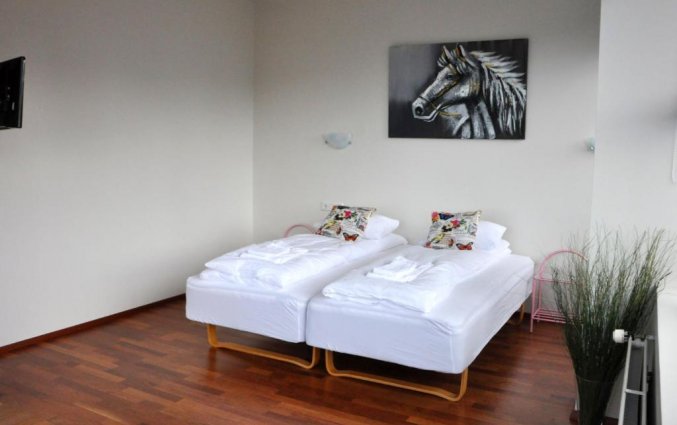 Slaapkamer van appartementen Iceland Comfort in IJsland
