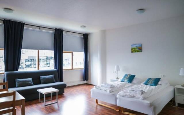 Slaapkamer van appartementen Iceland Comfort in IJsland