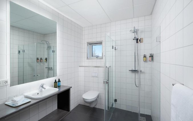 Badkamer van hotel Alda in Reykjavik