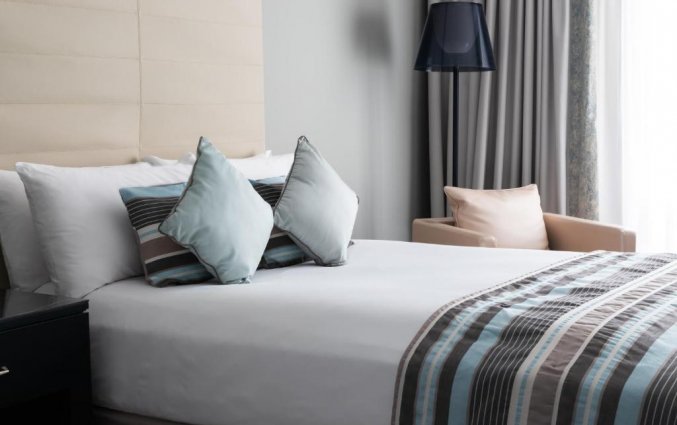 Slaapkamer van hotel Intercontinental Malta op Malta