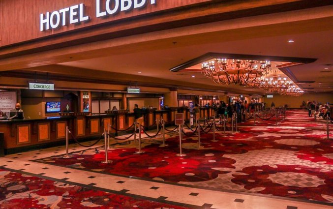 Lobby van hotel Excalibur resort and Casino
