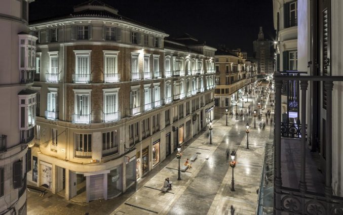 Uitzicht van hotel Room Mate Larios in Malaga