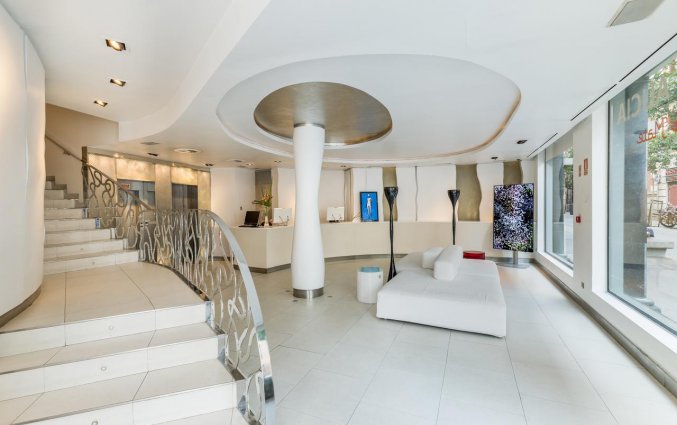 Lobby van Hotel Room Mate Alicia in Madrid