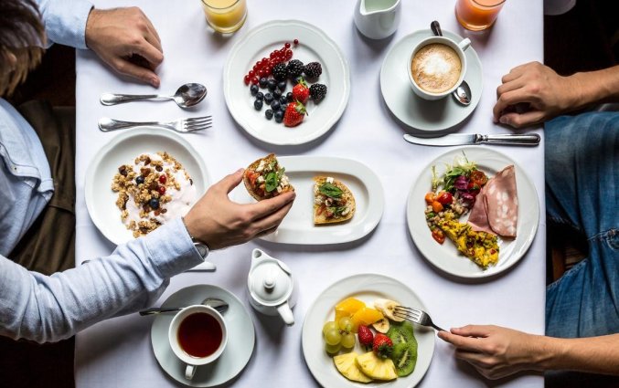 Ontbijt van Hotel Room Mate Alicia in Madrid