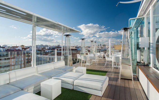 Terras Hotel Room Mate Oscar in Madrid