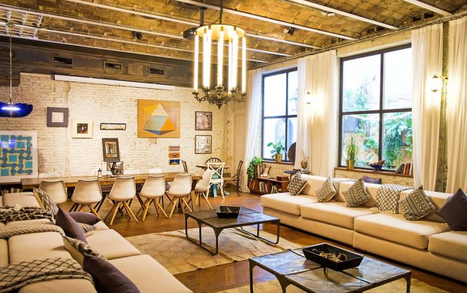 Lounge van hotel Casa Gracia in Barcelona