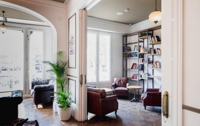 Luonge van hotel Casa Gracia in Barcelona