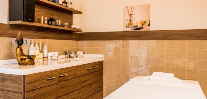 Sauna van ApartHotel Costa Encantada in de Costa Brava