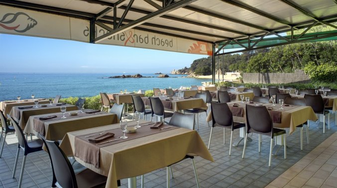 Restaurant van Appartementen Albamar in de Costa Brava