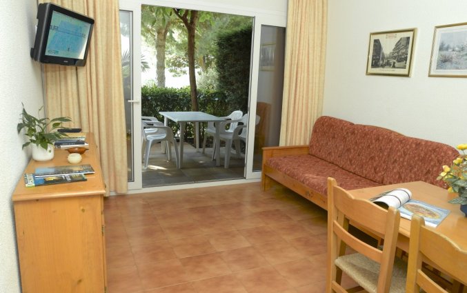 Woonkamer van Appartementen Albamar in de Costa Brava