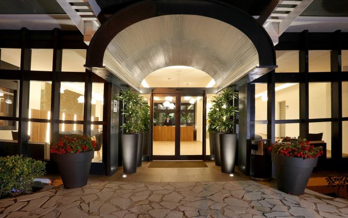 Ingang van Hotel Golden Mar Menuda aan de Costa Brava