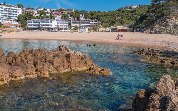 Strand van Hotel Golden Mar Menuda aan de Costa Brava