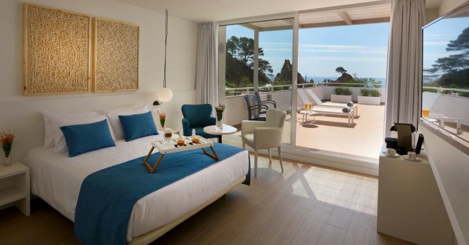 Tweepersoonskamer van Hotel Golden Mar Menuda aan de Costa Brava