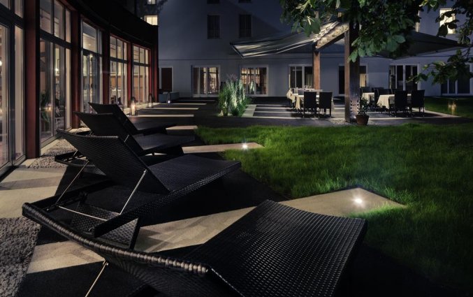 Tuin van Hotel Mercure City in Salzburg