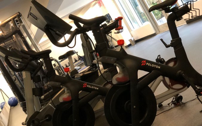 fitnessruimte van hotel & pool McCarren New York