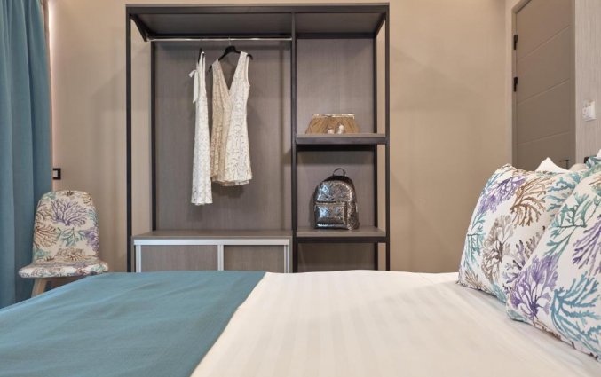 Slaapkamer van hotel Koukounaria in Zakynthos