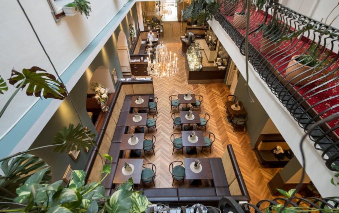 Ontbijtruimte van Palais Hotel Erzherzog Johann Graz