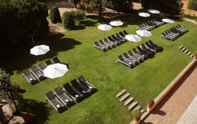 Zonneterras van Luna Club Hotel & Spa aan de Costa Brava