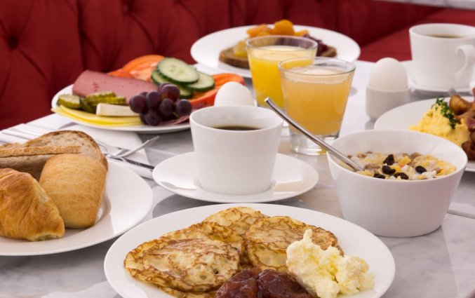Ontbijt in Hotel Gamla Stan in Stockholm