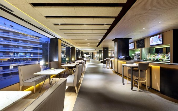 De bar van Hotel Occidental in Bilbao